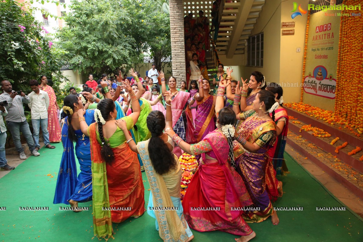 Arnitha Institute of Fashion Design celebrates Batukamma Sambaralu