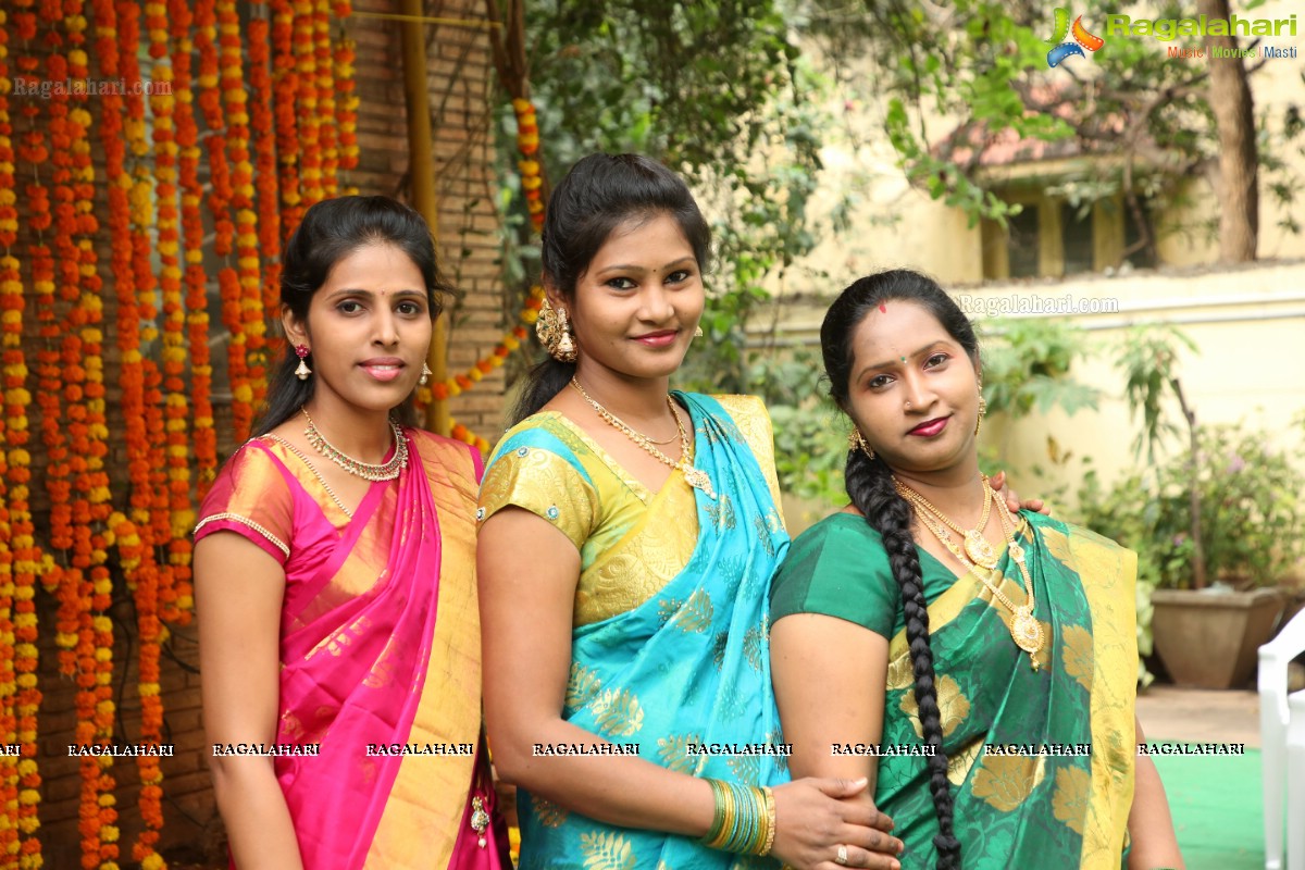 Arnitha Institute of Fashion Design celebrates Batukamma Sambaralu