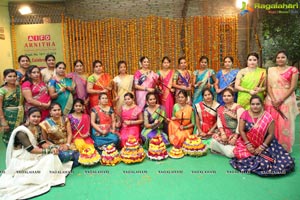 Arnitha Institute of Fashion Design Batukamma Sambaralu