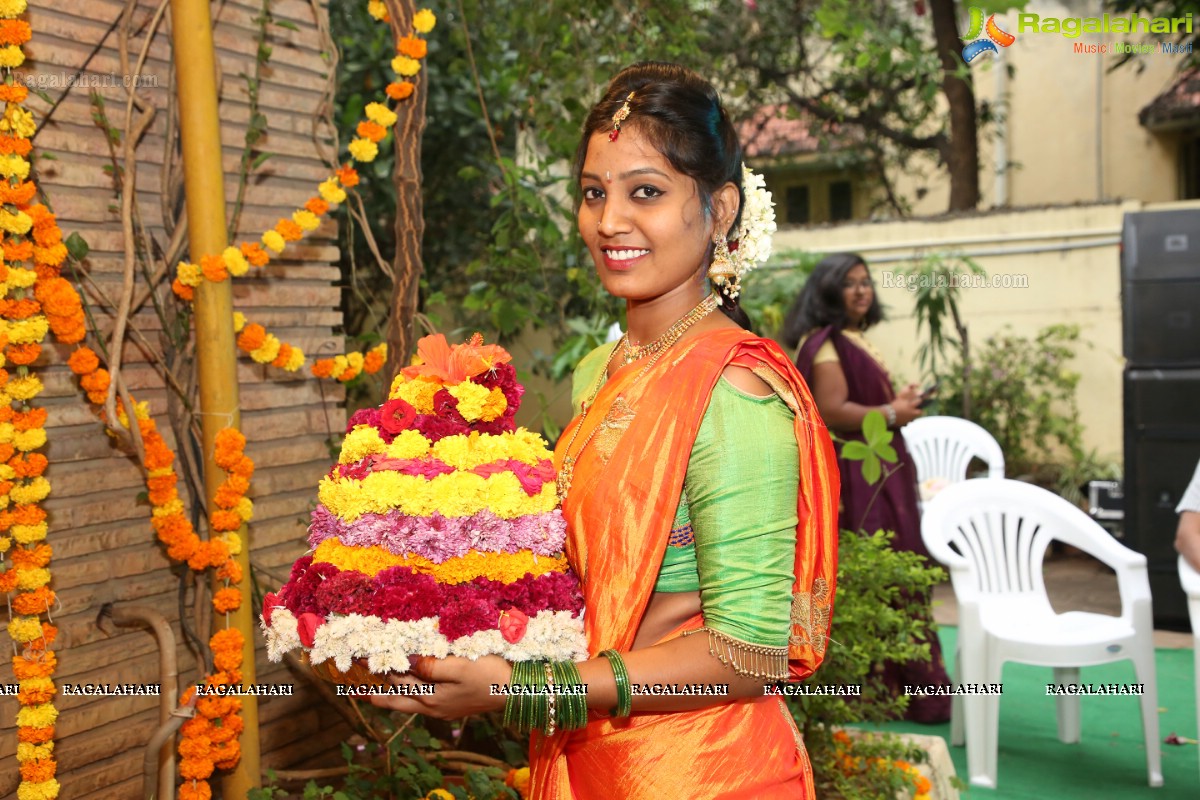 Arnitha Institute of Fashion Design celebrates Batukamma Sambaralu