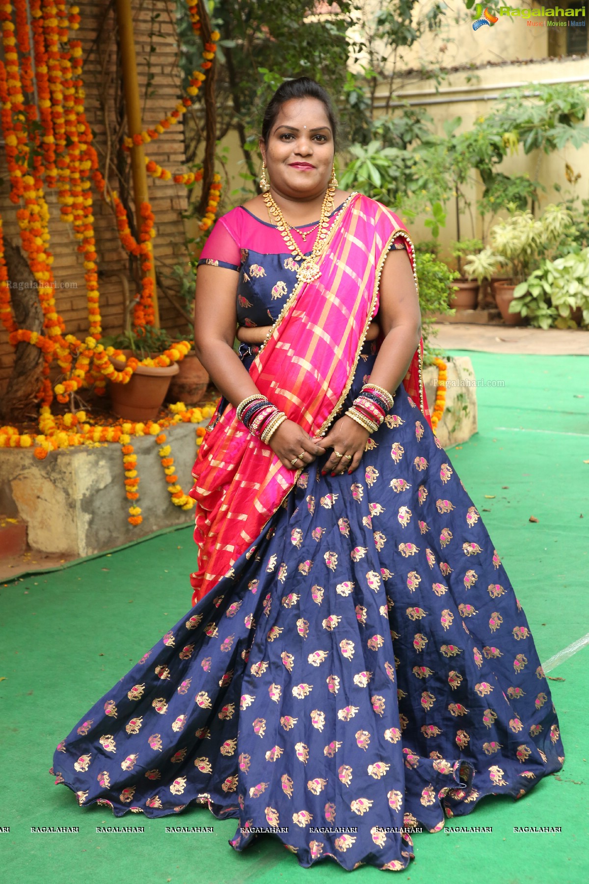 Arnitha Institute of Fashion Design celebrates Batukamma Sambaralu