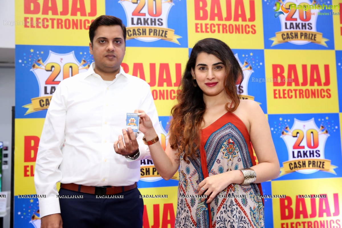 Archana Shastry Announces Bajaj Electronics Grand Lucky Draw Winner
