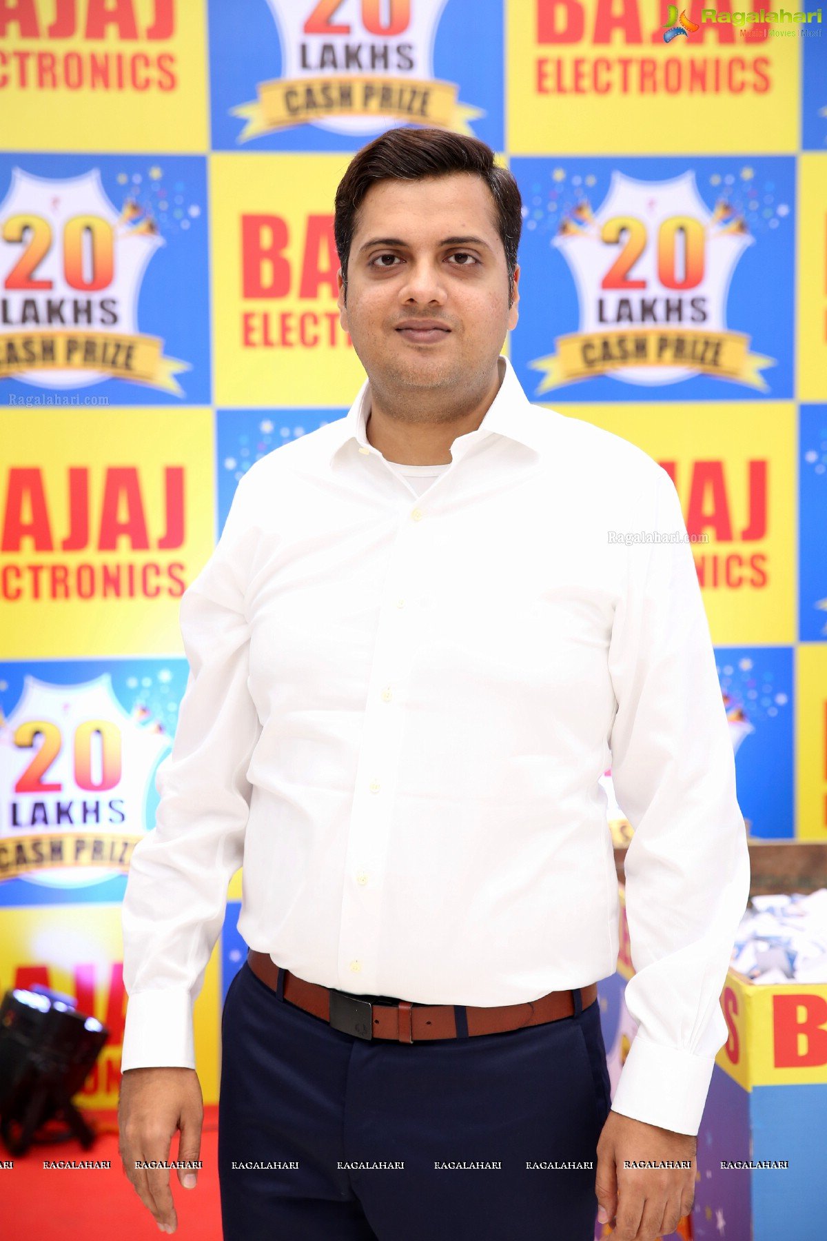 Archana Shastry Announces Bajaj Electronics Grand Lucky Draw Winner