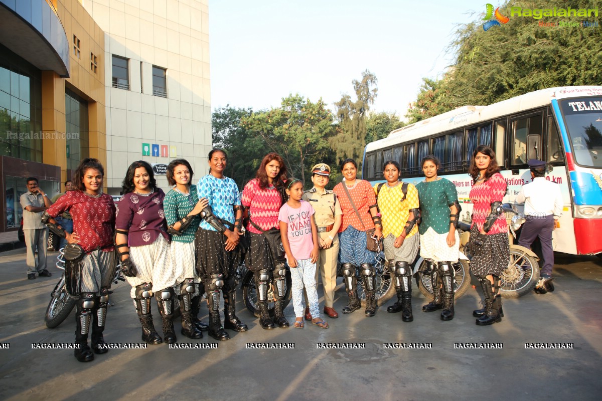 Bathukamma Ride 2018 To Promote Women’s Safety