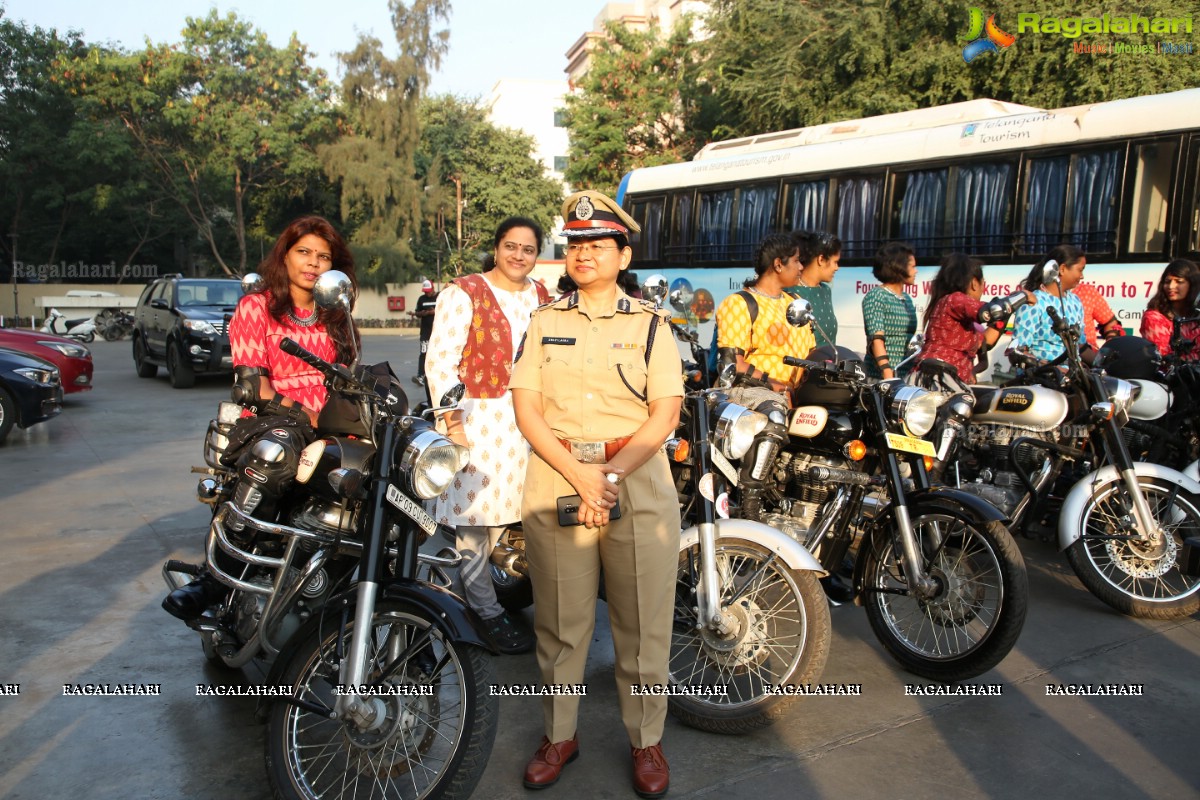 Bathukamma Ride 2018 To Promote Women’s Safety