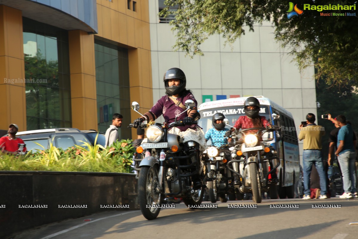 Bathukamma Ride 2018 To Promote Women’s Safety