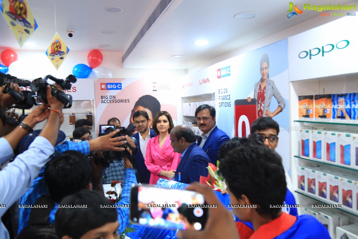 Big C 226th Store Launch in Vizag By Raashi khanna