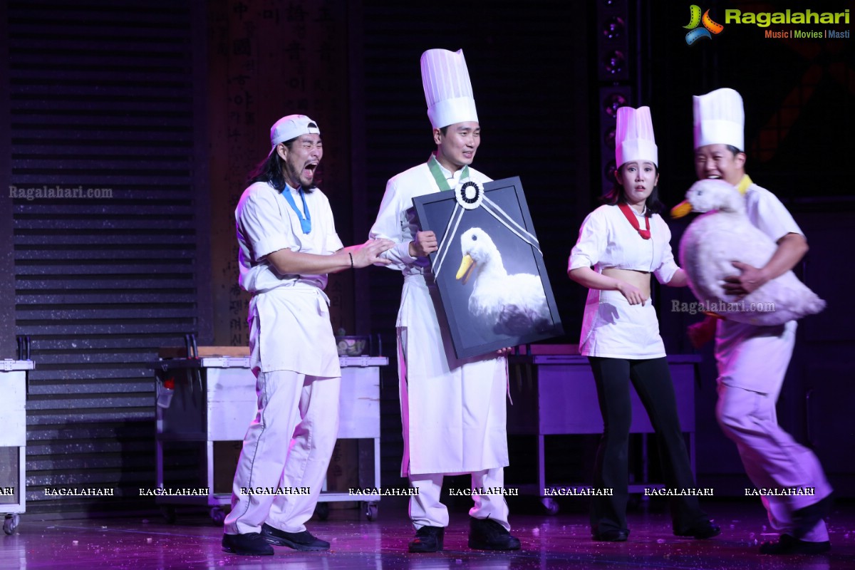 Cookin' Nanta - A Korean Cooking Comedy Show at Shilpakala Vedika