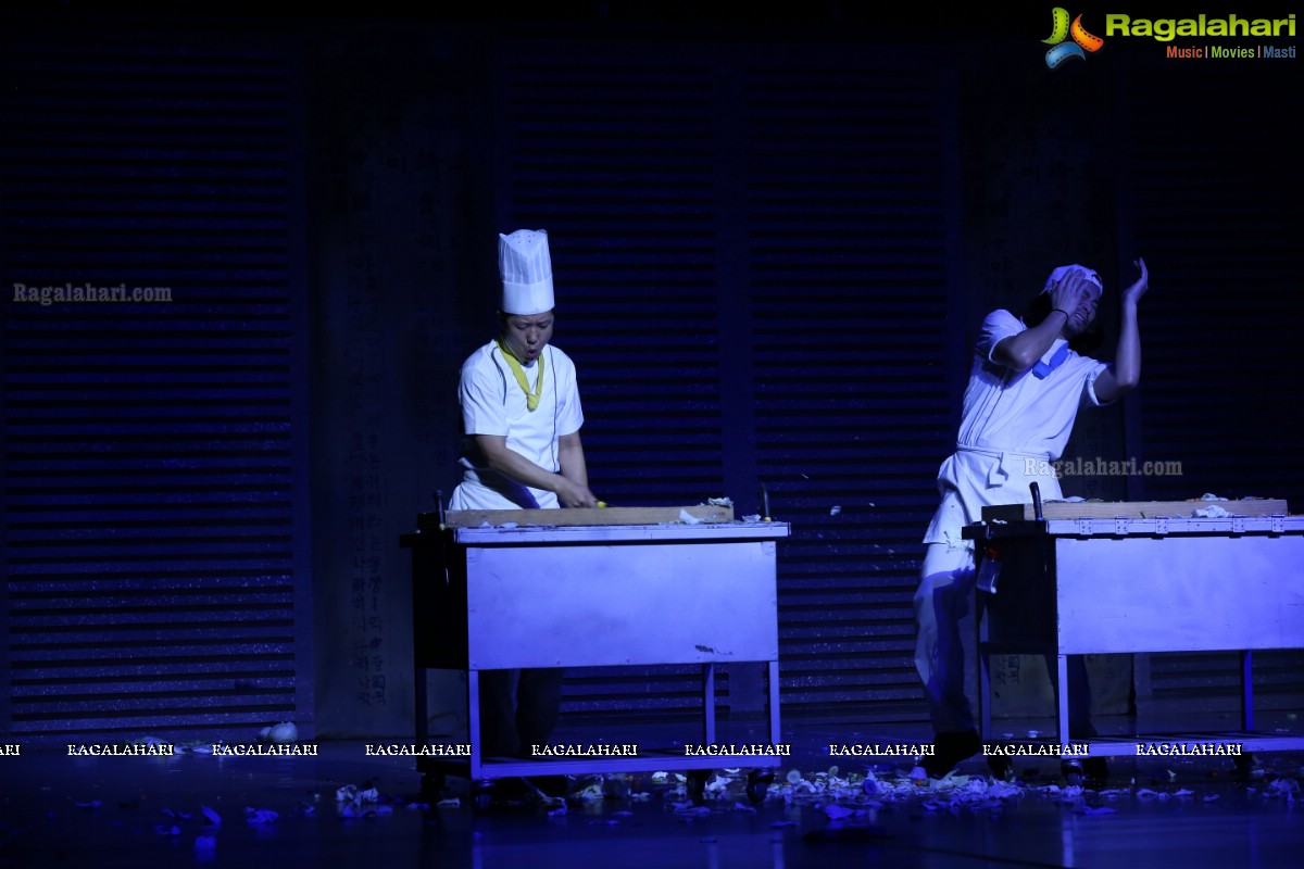 Cookin' Nanta - A Korean Cooking Comedy Show at Shilpakala Vedika