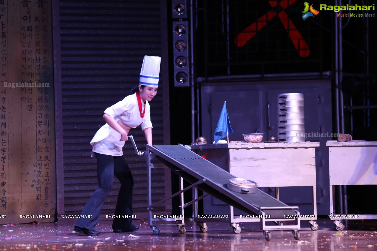 Cookin' Nanta - A Korean Cooking Comedy Show at Shilpakala Vedika