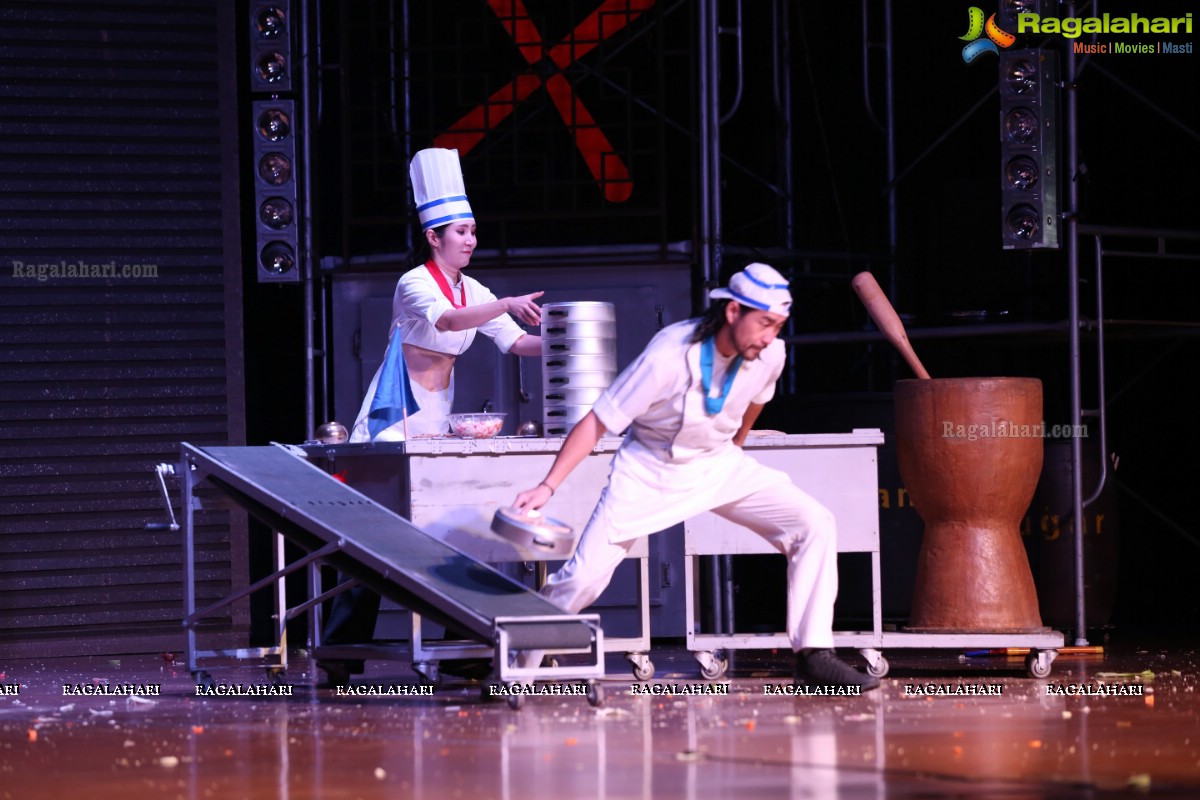 Cookin' Nanta - A Korean Cooking Comedy Show at Shilpakala Vedika