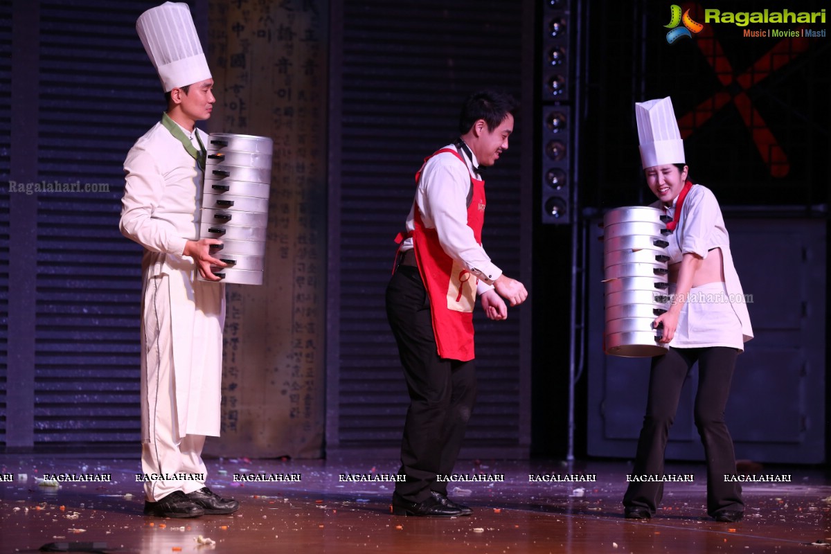 Cookin' Nanta - A Korean Cooking Comedy Show at Shilpakala Vedika