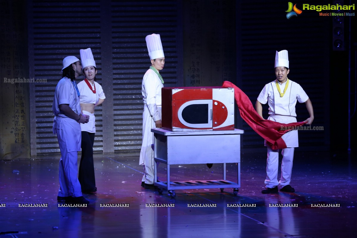 Cookin' Nanta - A Korean Cooking Comedy Show at Shilpakala Vedika