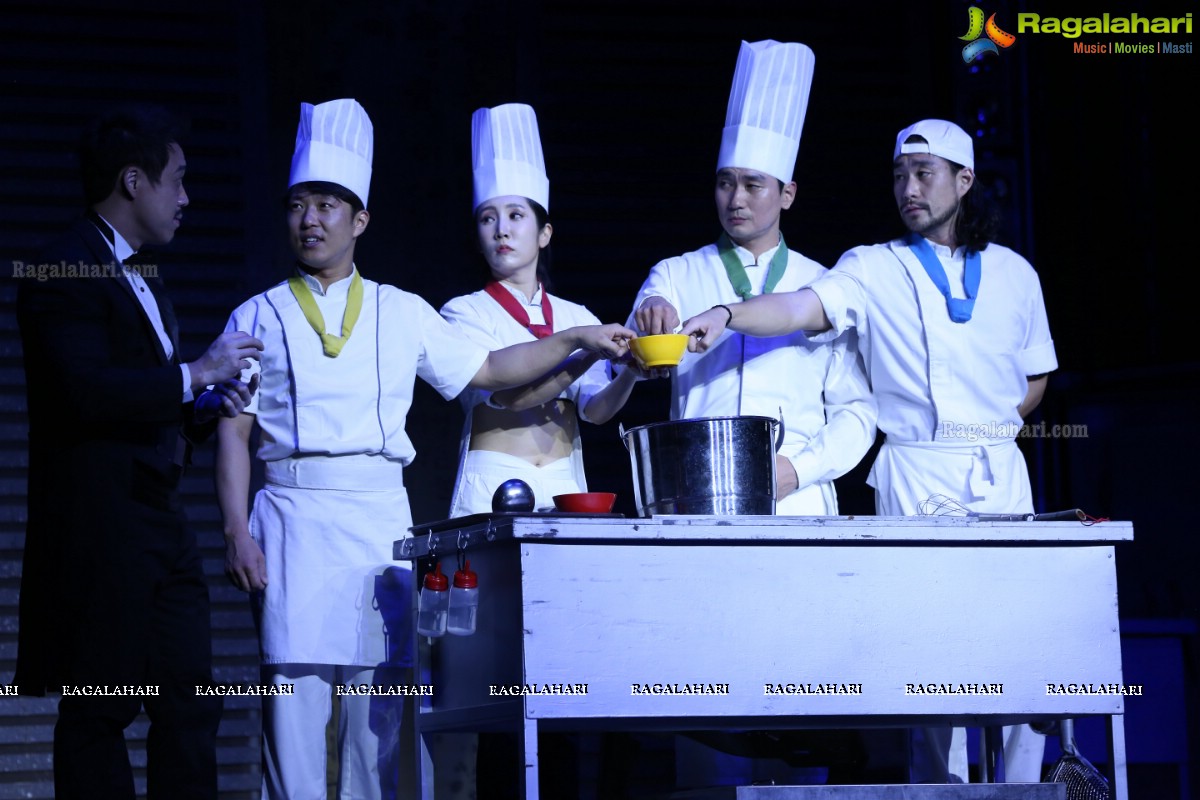 Cookin' Nanta - A Korean Cooking Comedy Show at Shilpakala Vedika