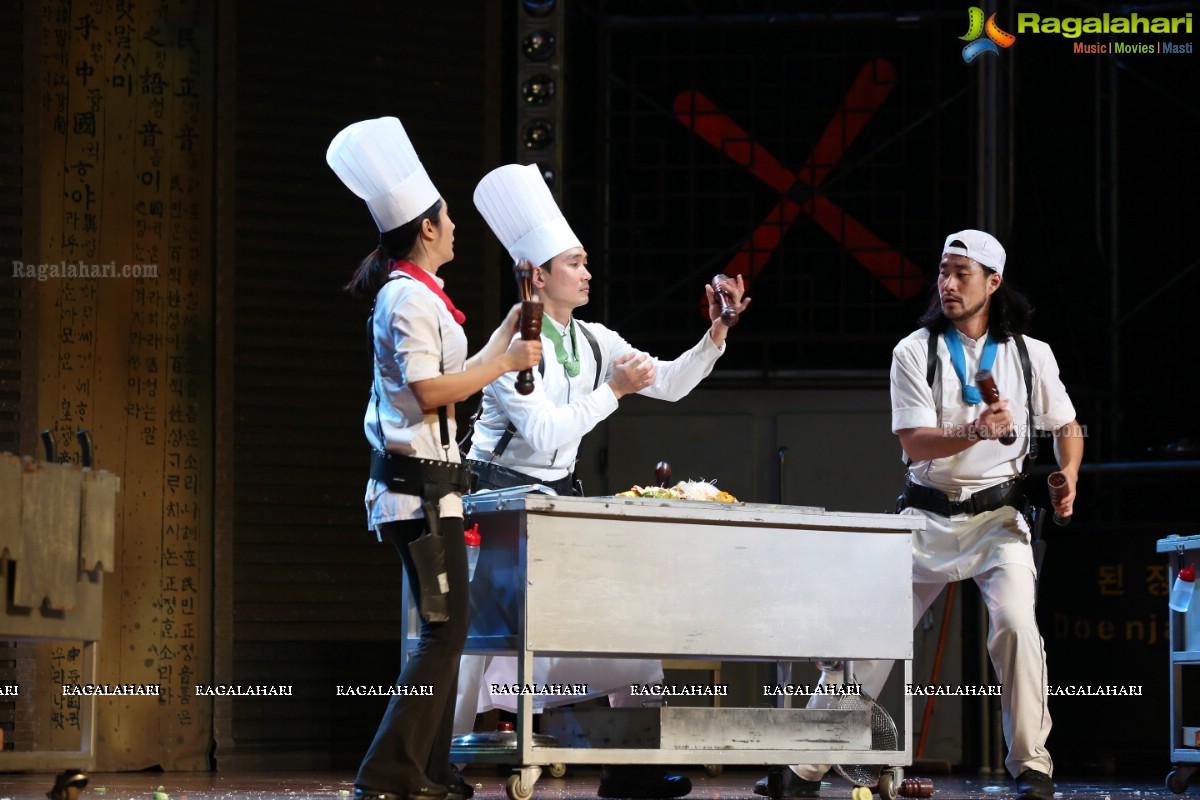 Cookin' Nanta - A Korean Cooking Comedy Show at Shilpakala Vedika