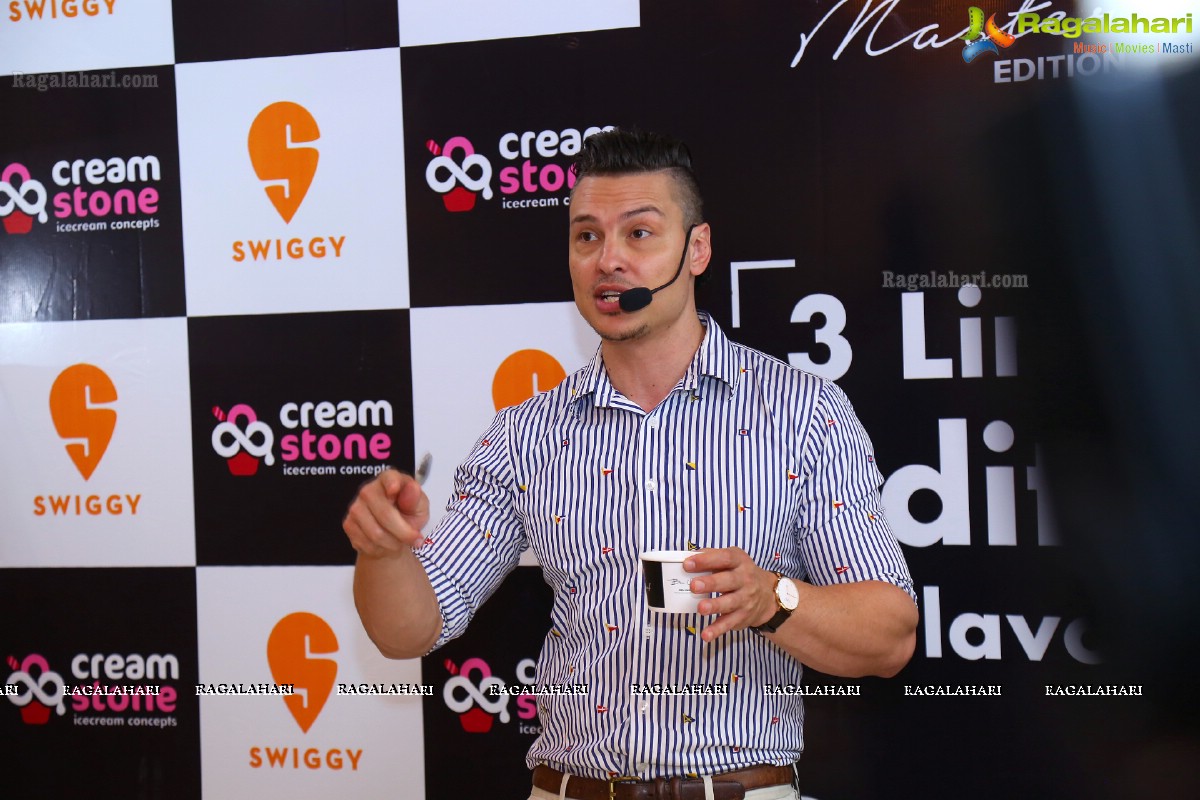 Creamstone Ice Creams in Association with Swiggy and Ben Ungerman