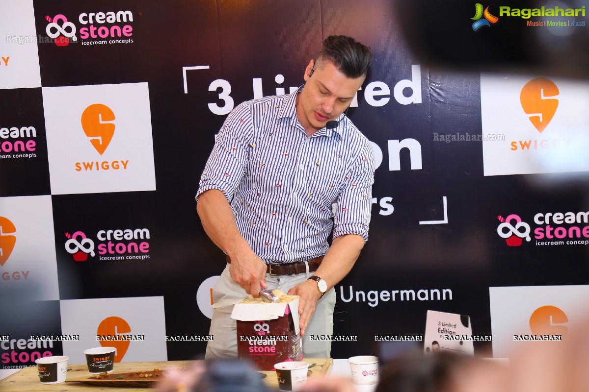 Creamstone Ice Creams in Association with Swiggy and Ben Ungerman