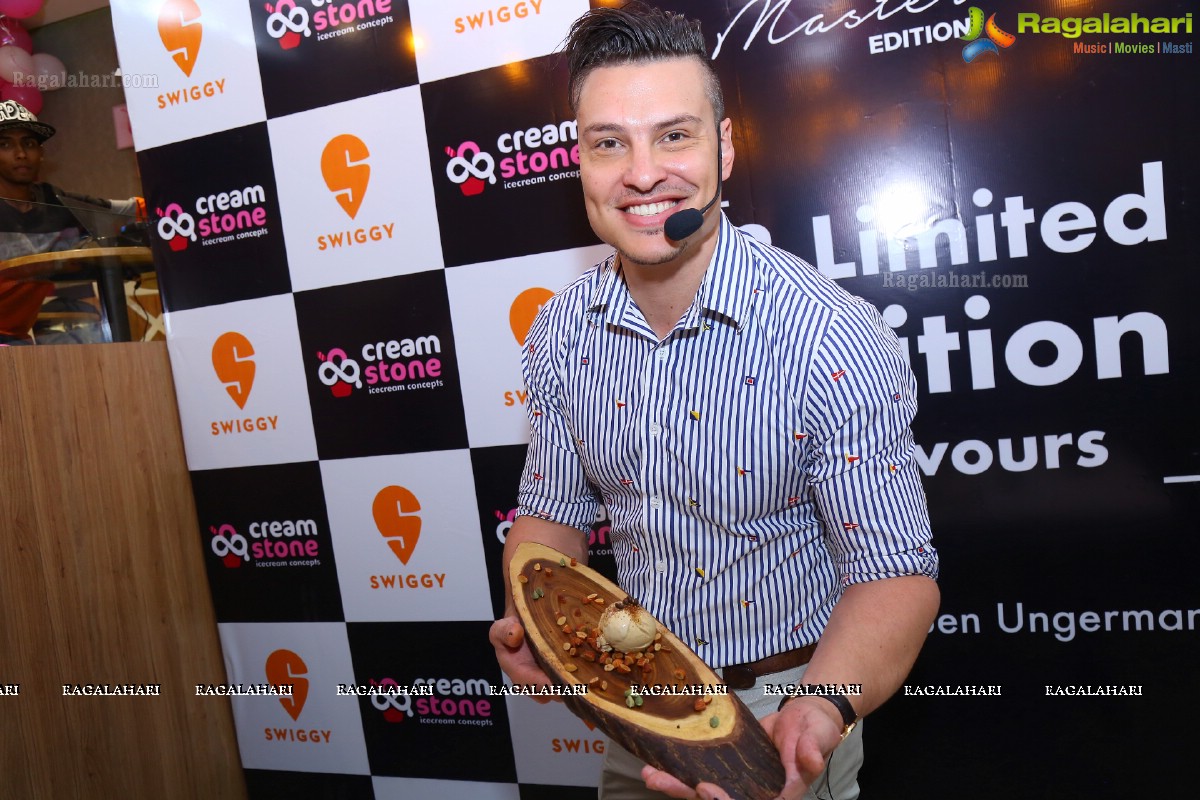 Creamstone Ice Creams in Association with Swiggy and Ben Ungerman