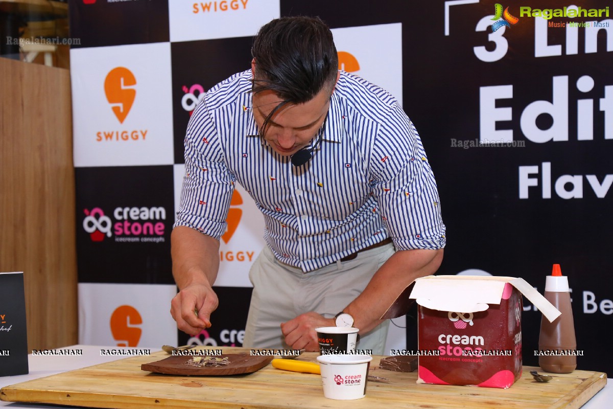 Creamstone Ice Creams in Association with Swiggy and Ben Ungerman