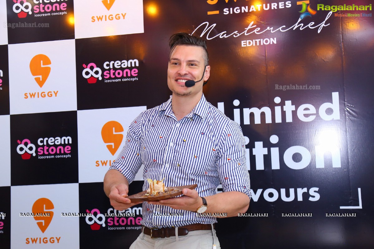 Creamstone Ice Creams in Association with Swiggy and Ben Ungerman