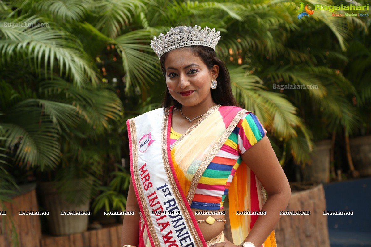 Dazzle Team Miss & Mrs Telangana 2019 Press Meet