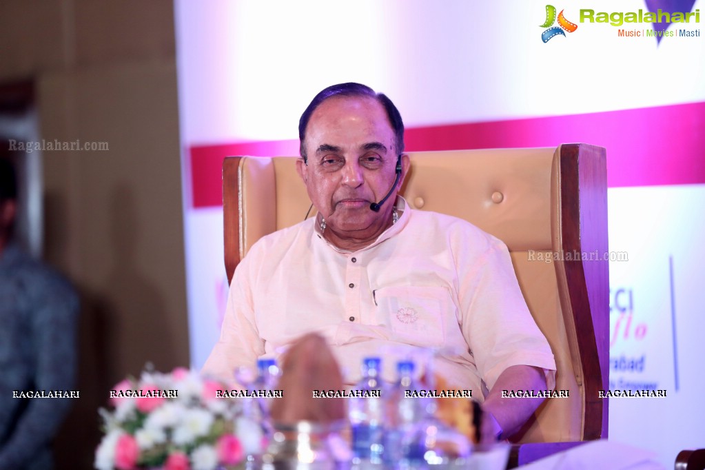 FICCI FLO Interactive Session with Dr. Subramanian Swamy at Park Hyatt, Hyderabad