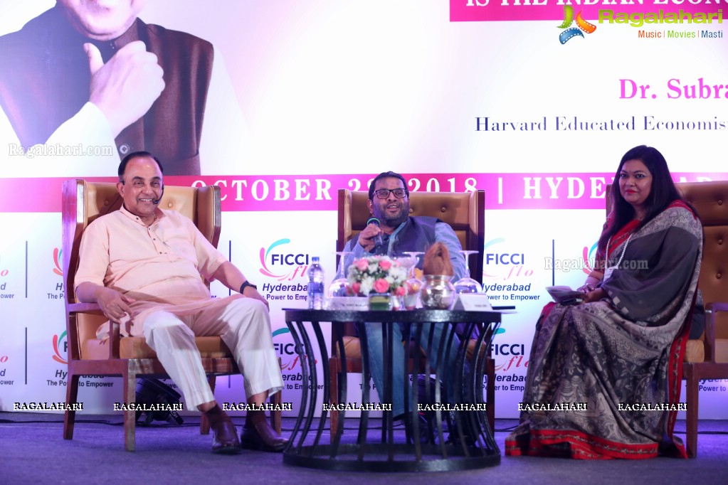 FICCI FLO Interactive Session with Dr. Subramanian Swamy at Park Hyatt, Hyderabad