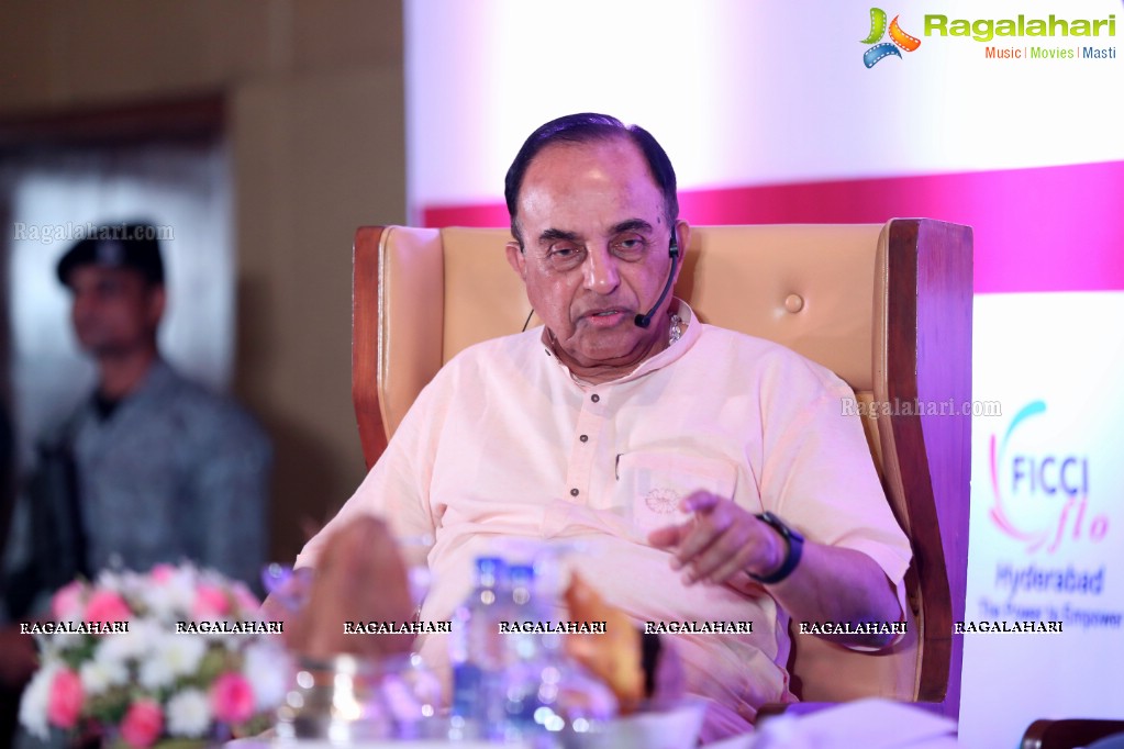 FICCI FLO Interactive Session with Dr. Subramanian Swamy at Park Hyatt, Hyderabad