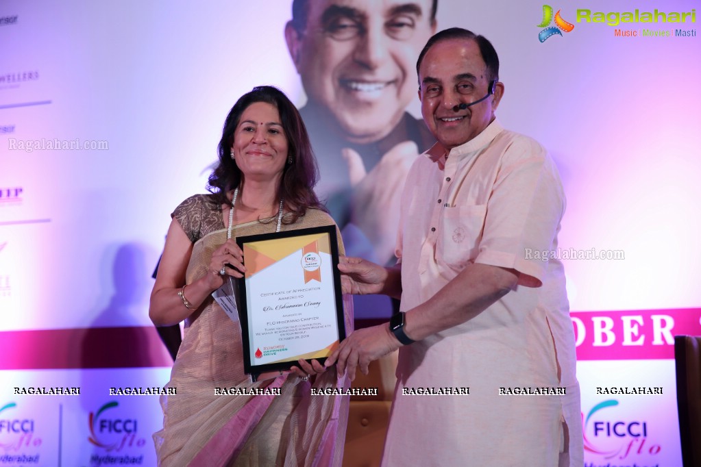 FICCI FLO Interactive Session with Dr. Subramanian Swamy at Park Hyatt, Hyderabad