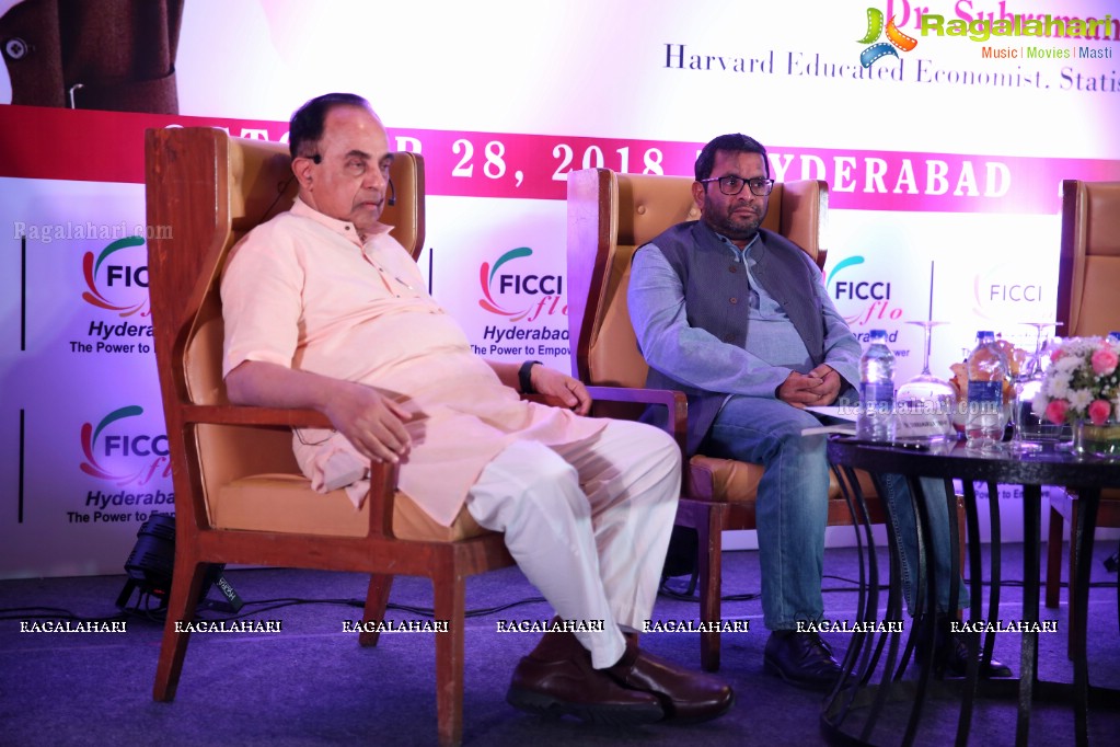 FICCI FLO Interactive Session with Dr. Subramanian Swamy at Park Hyatt, Hyderabad