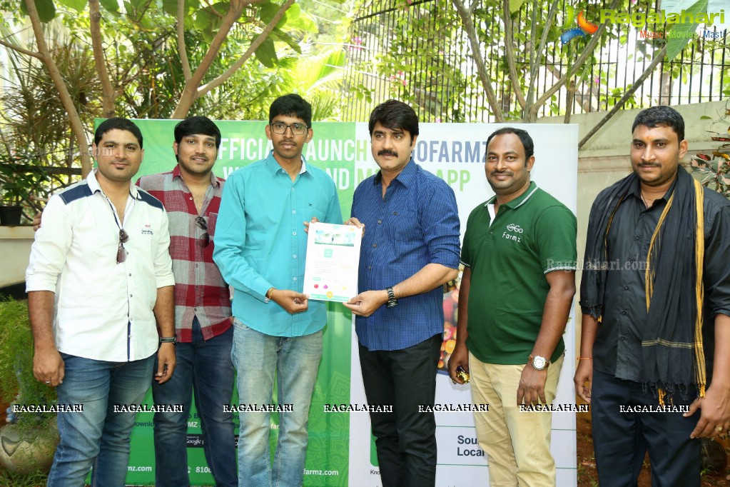 Gofarmz Website & Mobile App Launch by Srikanth