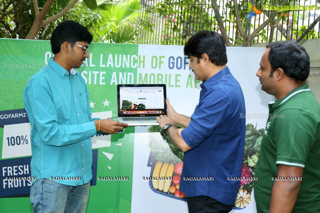 Gofarmz Website & Mobile App Launch by Srikanth