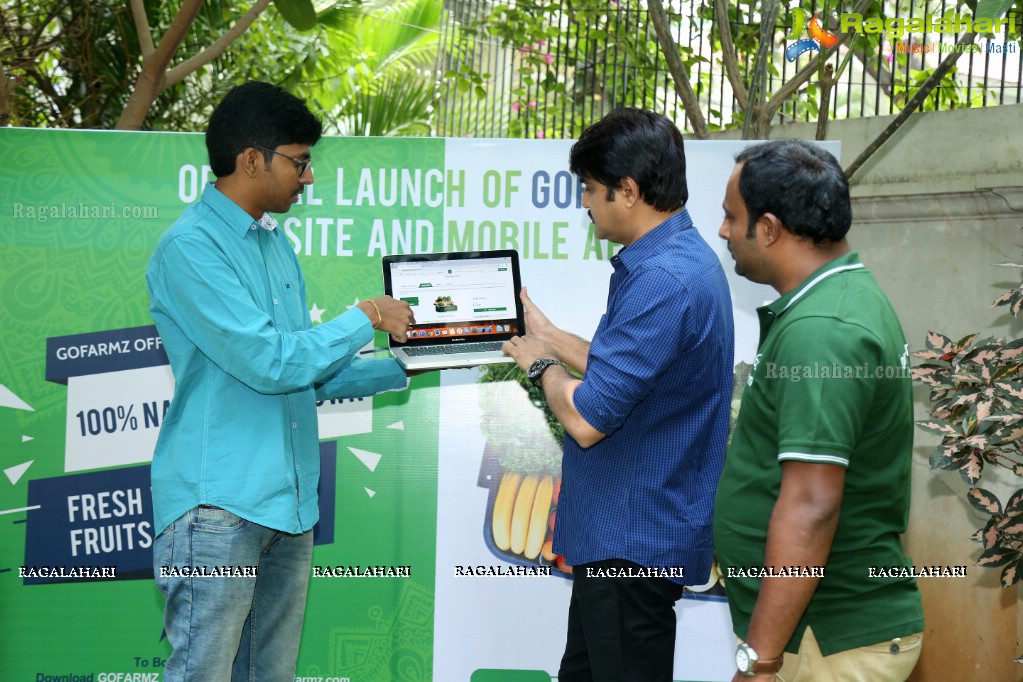 Gofarmz Website & Mobile App Launch by Srikanth