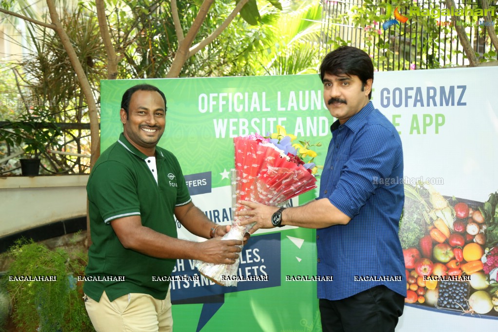 Gofarmz Website & Mobile App Launch by Srikanth