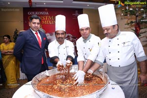 Cake Mixing Ceremony at The Golkonda Hotel