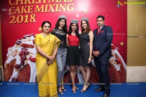 Cake Mixing Ceremony at The Golkonda Hotel