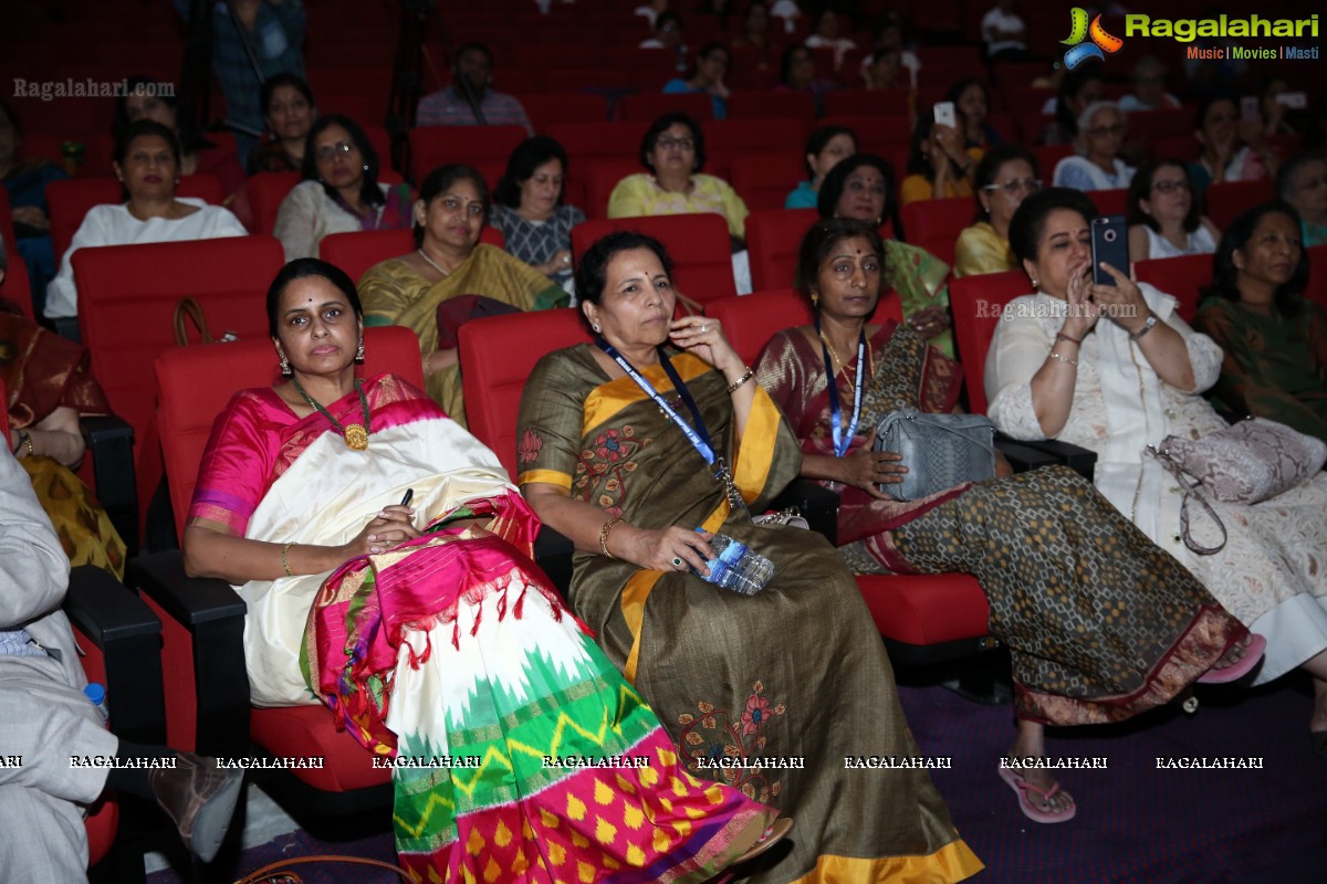 Ikebana International Hyderabad Chapter #250 Organises Ikebana Demonstration by Ohryu Rekha Reddy at Shilpakala Vadika