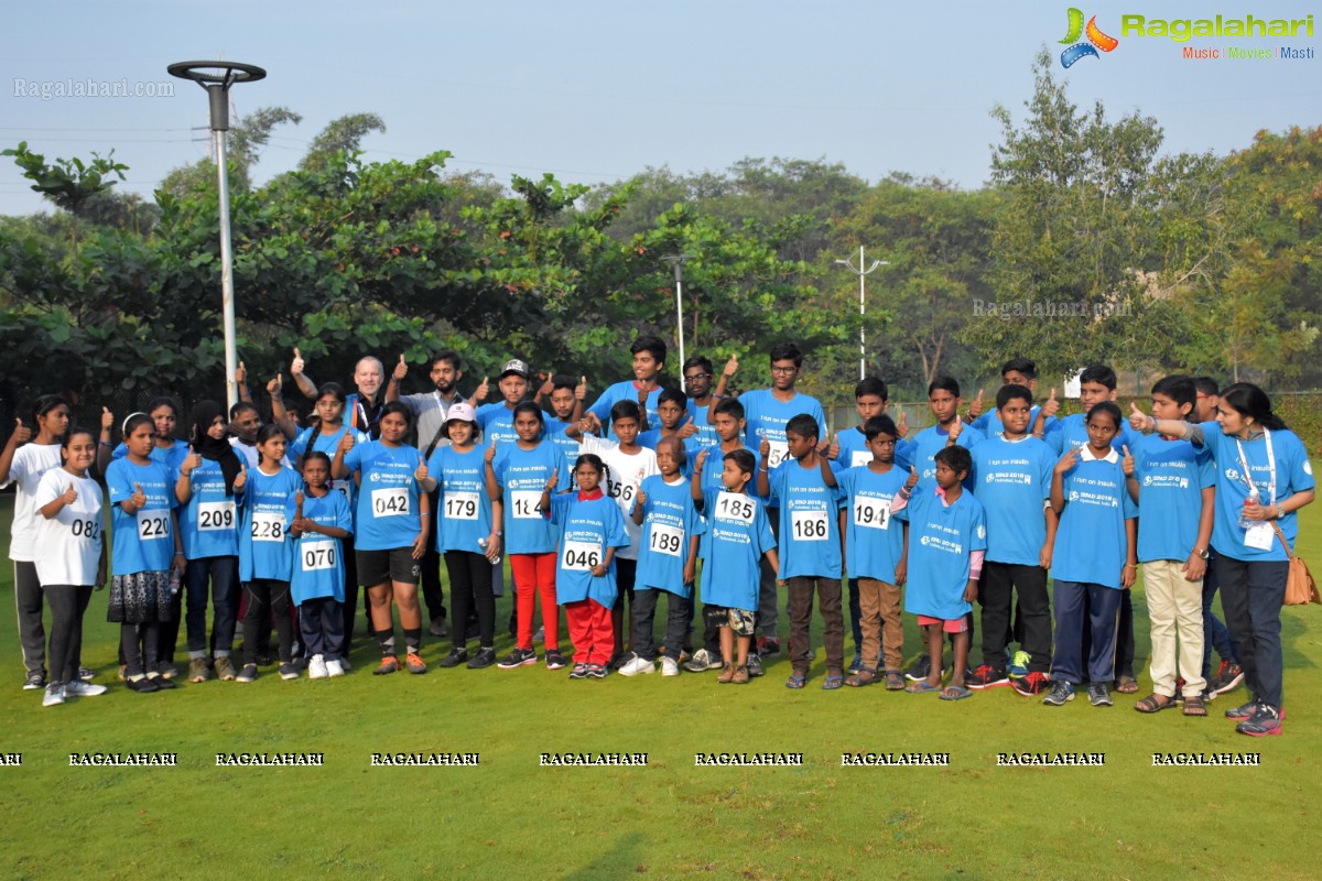 Charity Run/Press Conference by International Society for Pediatric and Adolescent Diabetes (ISPAD)