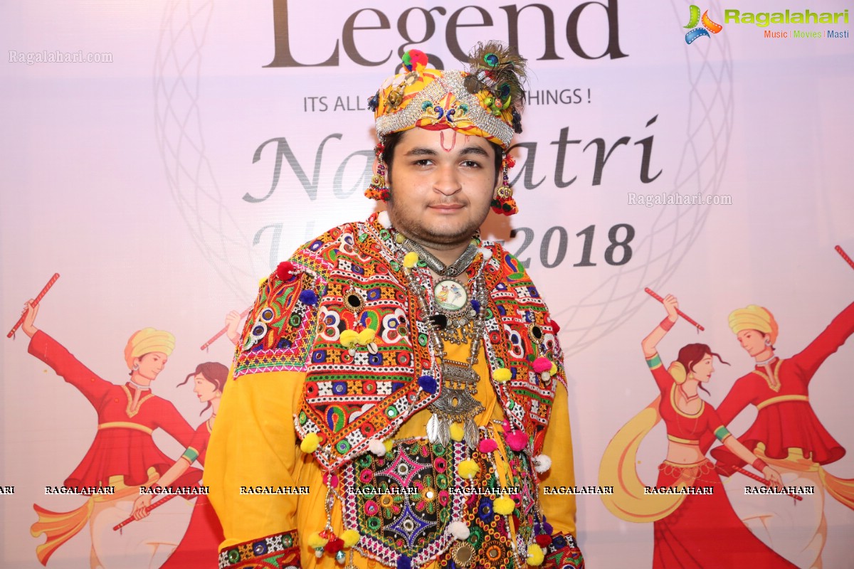 Legend Navaratri Utsav 2018 (Day 1) @ SNC Conventtion, Attapur