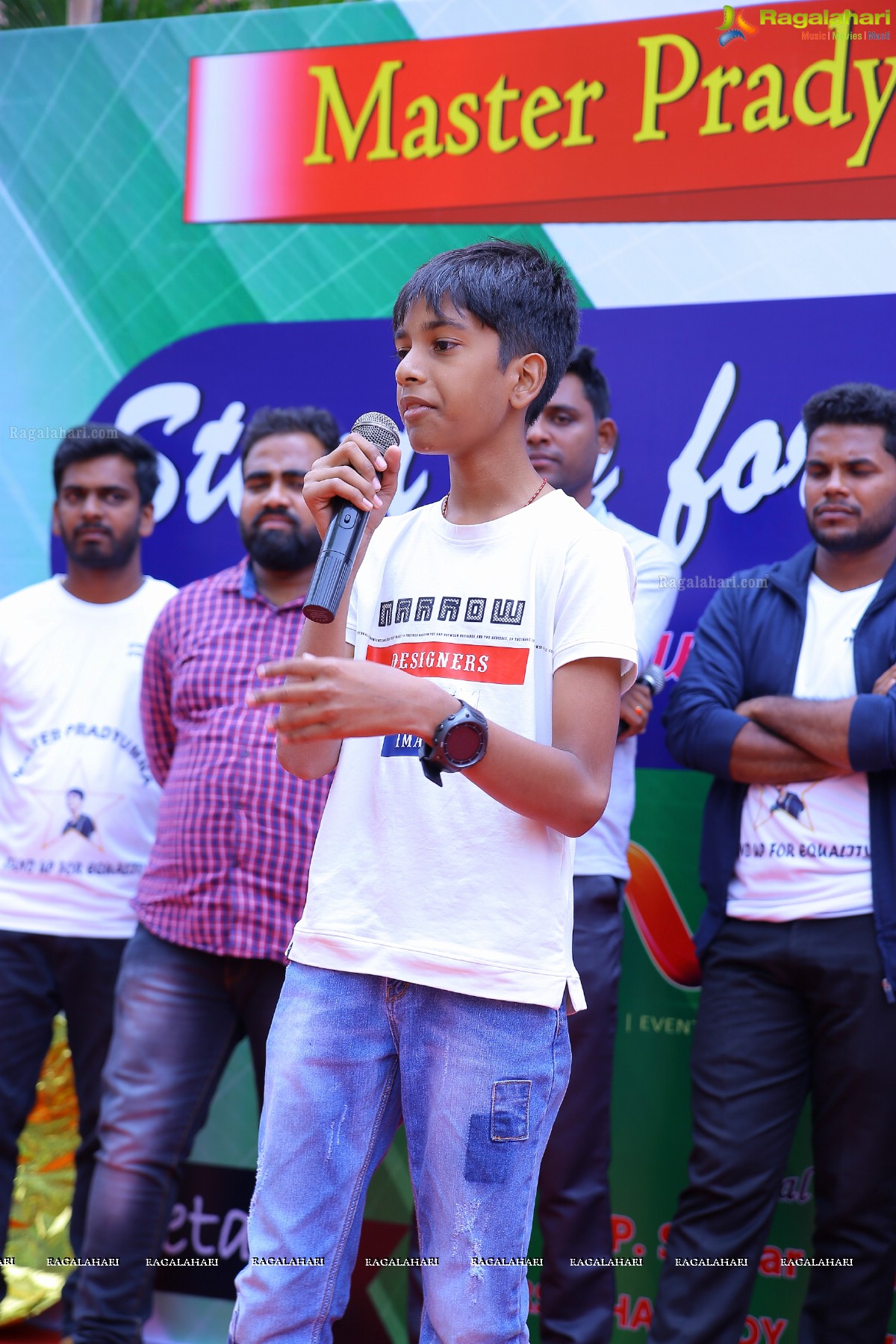 A 13-year-old Kid Pradyumna Ode to Social Equality Launch