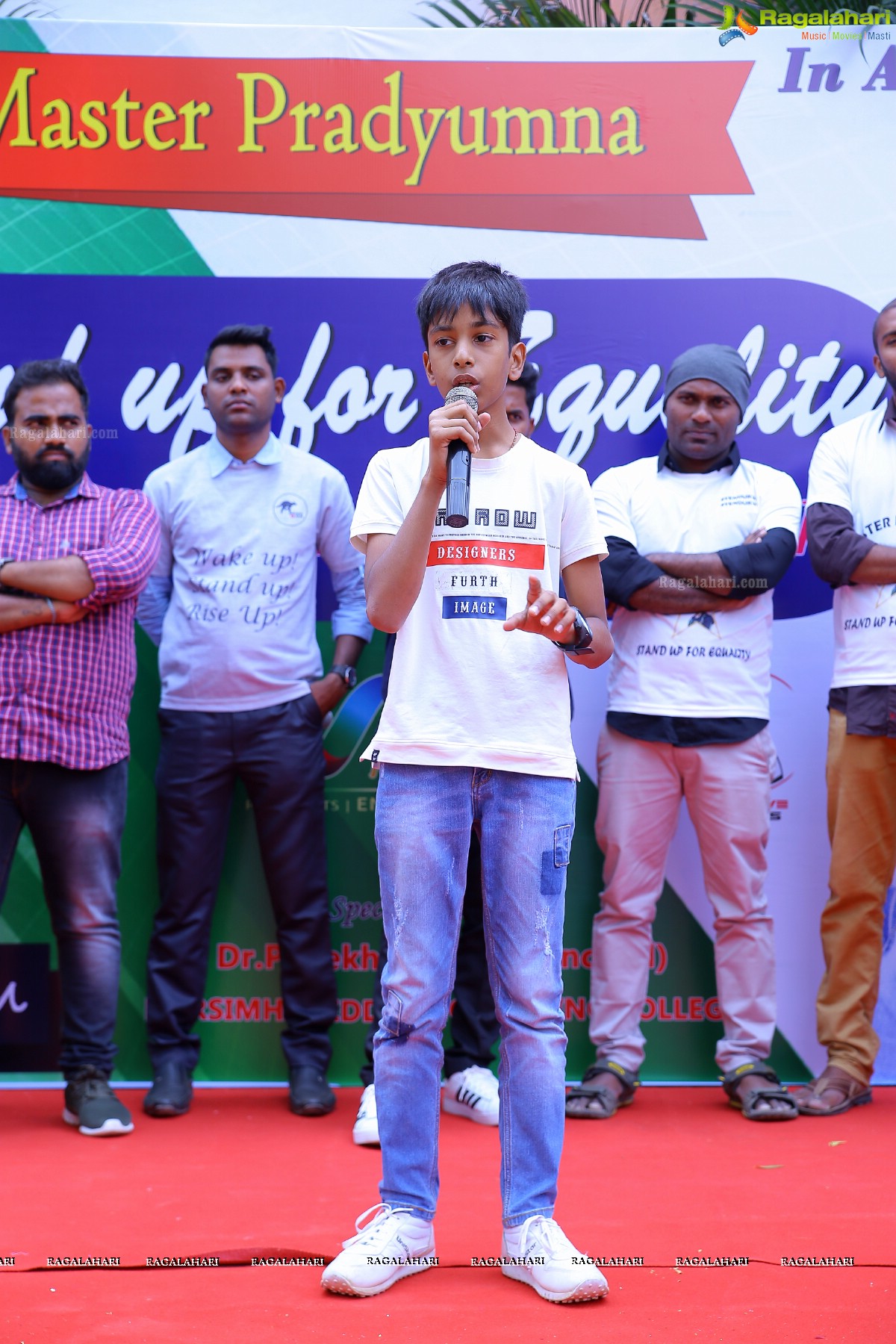 A 13-year-old Kid Pradyumna Ode to Social Equality Launch