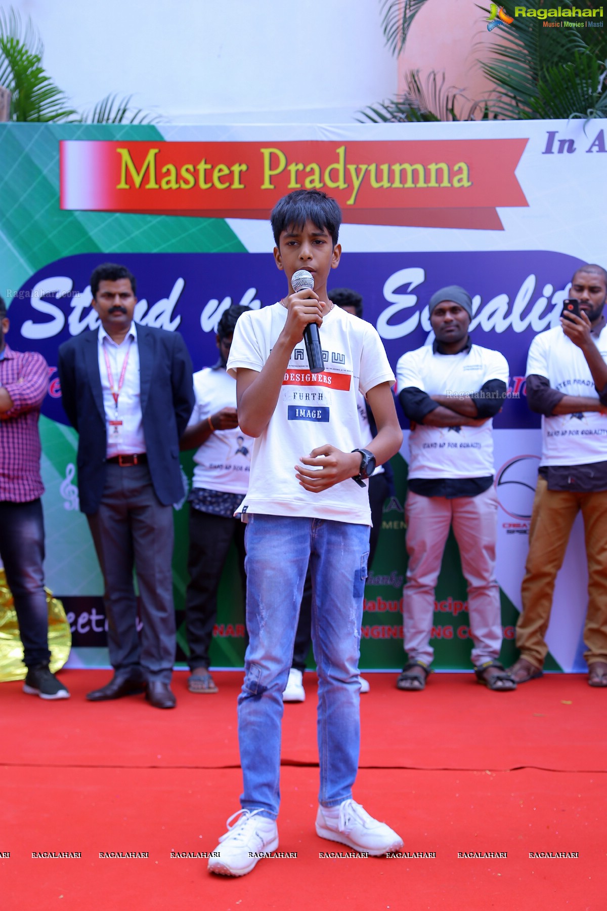 A 13-year-old Kid Pradyumna Ode to Social Equality Launch