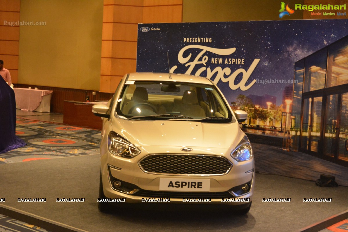 Ford India Introduces Its Compact Sedan - New Ford Aspire in Hyderabad