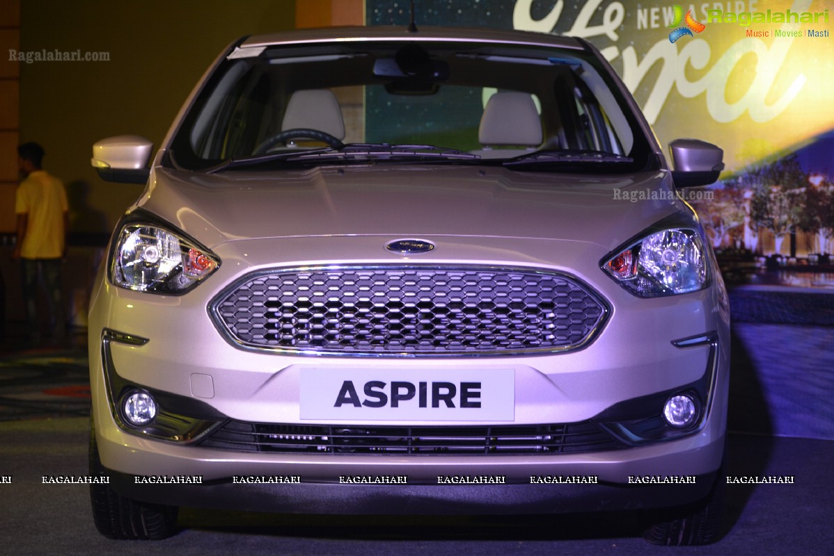 Ford India Introduces Its Compact Sedan - New Ford Aspire in Hyderabad