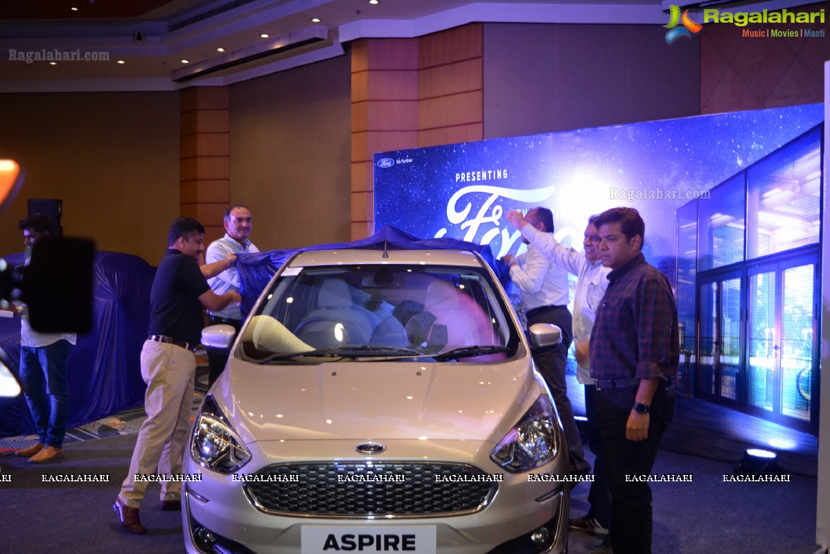 Ford India Introduces Its Compact Sedan - New Ford Aspire in Hyderabad