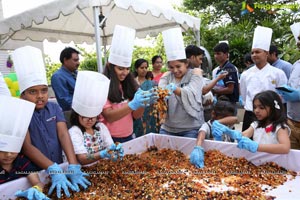 Novotel Hyderabad Airport's Grape Stomping & Cake Mixing