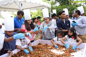 Novotel Hyderabad Airport's Grape Stomping & Cake Mixing