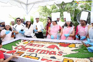 Novotel Hyderabad Airport's Grape Stomping & Cake Mixing