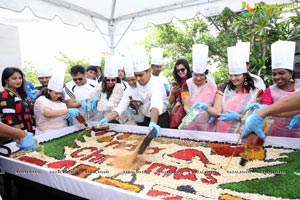 Novotel Hyderabad Airport's Grape Stomping & Cake Mixing