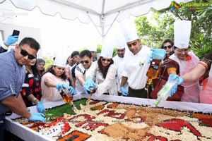 Novotel Hyderabad Airport's Grape Stomping & Cake Mixing